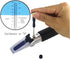 VGVGV 0-25% 0-40% Brix Refractometer, Handheld Grape Refractometer for Wine Spirits Tester Alcoholo Meter Brix Sugar
