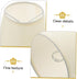 Clip Cloth Lampshade for Table Floor Lamps Modern Replacement Shade Easy Installation Rattan Design Versatile Home