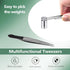 ACCT Calibration Weight Set, 1g 2g 5g 10g 20g 50g 100g, 1 Piece Calibration Weight Tweezers for Digital Scale Balance