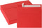 Red Envelopes, 50 Pack, 5 x 7 Inch A7 Card Envelopes for Invitations, Weddings, Birthdays, Personal Gifts