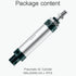Pneumatic Air Cylinder, 25mm Bore, 50mm Stroke, Mini Single Rod Double Action MAL 25 X 50