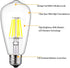 12V Edison Bulb, 6W E26, 12V LED Bulb, 60W Equivalent, Daylight 6000K for RV Camper Marine, 3 Pack