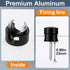 SmallCat 3 Pcs Desk Cable Anchors, Adjustable Metal Cord Organizers with Adhesive Dots, Cable Management Clips