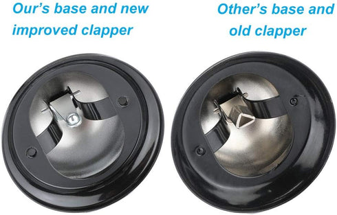 Service Bell, Call Bell, Desk Bell, Big Button, 2 Pack, Improved Version