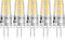 BUBO 5 Pack G4 LED Bulb 2W Equivalent 30W 3000K Warm White