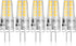 BUBO 5 Pack G4 LED Bulb 2W Equivalent 30W 3000K Warm White