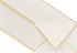 Juvale 50 Pack 5x7 Ivory Envelopes for Wedding Invitations, A7 Size with Gold Foil Edges for Bridal Shower