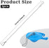 Toilet Flapper Chain 9.8inch,3PCS Stainless Steel Universal Toilet Bowl Chain Replacement With Hook and Ring Toilet Handle Beaded Chain for Most Toilet Flappers,Toilet Flapper Lift Chain Replacement