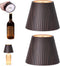 WILIT 2 Pack Wine Wirelss Bottle Lamp, 3-Level Brightness Cordless Table Lamp