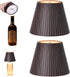 WILIT 2 Pack Wine Wirelss Bottle Lamp, 3-Level Brightness Cordless Table Lamp