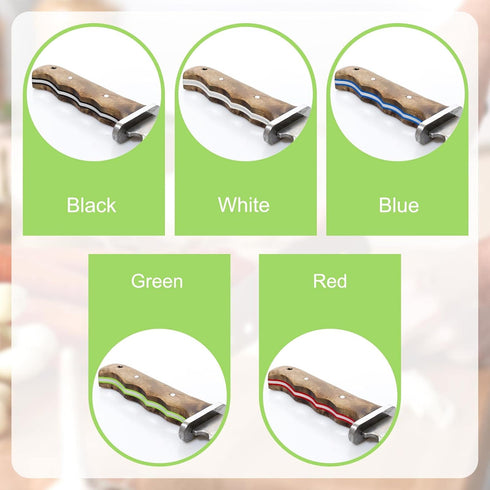Tinlade 10 Pcs G10 Spacer Sheets for Knife Handle Material, 5 Colors, 6.3 x 2 x 0.06 Inch