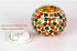 Waterproof Color Changing Table Lamp, Solar Powered Mosaic Glass Ball LED Garden Lawn Night Light Lamps, Party Lights