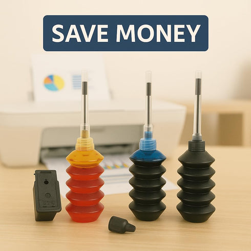 BCH Refill Ink Kit for Canon PG-240, PG-243, PG-245, CL-241, CL-244, CL-246 XL – High-Yield Refill Bottles