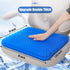 Helishy (16x14x1.65inch) Gel Seat Cushion, Double Thick Egg Gel Cushion for Pressure Pain Relief, Breathable Wheelchair