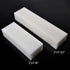 HDPE Block PE Polyethylene Rectangular Hard Plastic Tapping Block for DIY Projects, 2pcs White