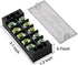 MILAPEAK Terminal Block and Strip, 10pcs (5 Sets) with Cover, Black & Red