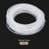6m Clear Silicone Tubing, 0.5mm(0.02") ID x 2mm(0.08") OD Pure Industrial Plastic Hoses for Pump