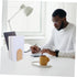 DOITOOL Thickened Wooden Bookend for Desk Organization Simple Style Beech Book Stand for Students Files and Magazines
