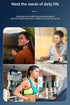 5.4 Piluyaa Wireless Earbuds Bluetooth Headphones in Ear Buds, True ANC+ENC Noise Cancelling Earbuds, HiFi Stereo Deep