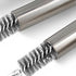 ASNOMY 5Pcs 5/8" Stainless Steel Bore Brush, Wire Brush Set for Power Drill Cleaning