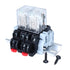 2Pcs HH52P 12VDC 8-Pin 5A Coil Electromagnetic Power Relay - DPDT 2NO+2NC with LED Indicator Light, Base DIN Slotted