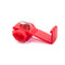 100PCS Scotch Lock Solderless Quick Splice Wire Connectors, 22-18 AWG Electrical Wire Connector (Red)