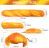 Soft Toast Bread Baguette Shape Anti-Skid Keyboard Wrist Rest Support & Mouse Wrist Support for Pain Relief