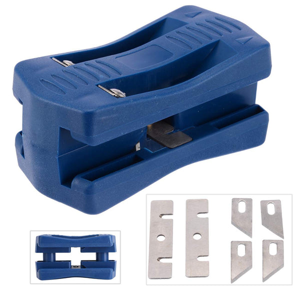 Edge Banding Trimmer - Mini Plastic PVC Plywood Melamine Wood Edge Band Cutter for Woodworking