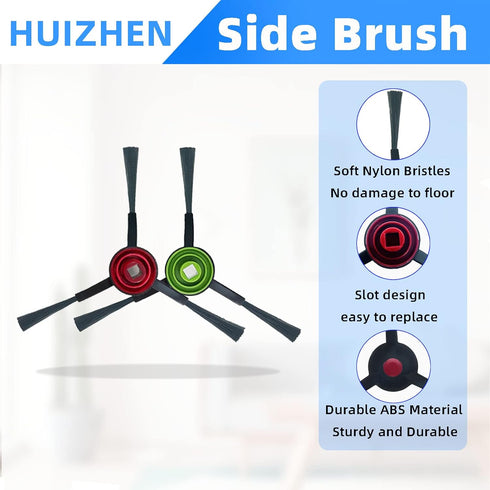 Spare Accessories for Yeedi Vac/Vac Station/Vac Max/Vac 2 Pro Robotic Vacuum Replacement Parts Kit