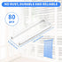 Foyods 80PCS Plantation Shutter Repair Kit, Shutter-Repair-Pins for Blind Tilt Rod & Shutter Fasteners for Window