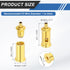 4 Set 1/16" (1-2mm) MECCANIXITY Cord Grip Adjuster for Cable, Adjustable Steel Wire Rope Locking Clamp Connector
