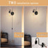 E26 1-Light Plug in Wall Sconce with On Off Switch Industrial Wall Mount Light Fixture Vintage Wall Sconces with Plug
