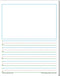 Teacher Created Resources Smart Start 1-2 Story Paper, 40 Sheet Tablet, White (76540)