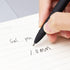 Black Ink Gel Pens - 1.0 mm Bold Point with Large Ink Cartridge, 12 Pack