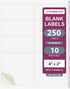 NextDayLabels – 4” x 2” White Rectangular Sticker Labels for Printer - Shipping Labels (25 Sheets, 10 Per Sheet, 250