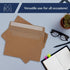 MOS A2 Invitation Envelopes, 4-3/8" X 5-3/4" Kraft Self Seal, 500 Count, Heavy Duty Gift Card Envelopes