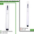 6ml Touch up Paint Pen Fillable Brush Pens for Wall Wood Repair, Clear Furniture Paint Kit (10)