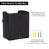 THYGIFTREE Magnetic Glove Box Holder, Wall Mount Metal Glove Rack for Disposable Gloves and Tissue Box