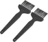 uxcell 2 Pcs Anti Static ESD Brush, Plastic Handle Nylon Lab Cleaning Brushes for Electronics Repair