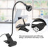 LED Clip On Reading Light, Book Light, USB Mini Desk Night Lamp with Clip for Home Study (Warm-Black)