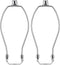 Glveaoui 8IN Lamp Harp,2 Set, Detachable Shade Holder for Table & Floor Lamps,