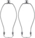Glveaoui 8IN Lamp Harp,2 Set, Detachable Shade Holder for Table & Floor Lamps,
