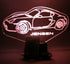 16 Dimmer, Rwce Car Night Light Up LED Personalized Name Engraved Fast Highly Exclusive Luxury Sports Car Table Lamp