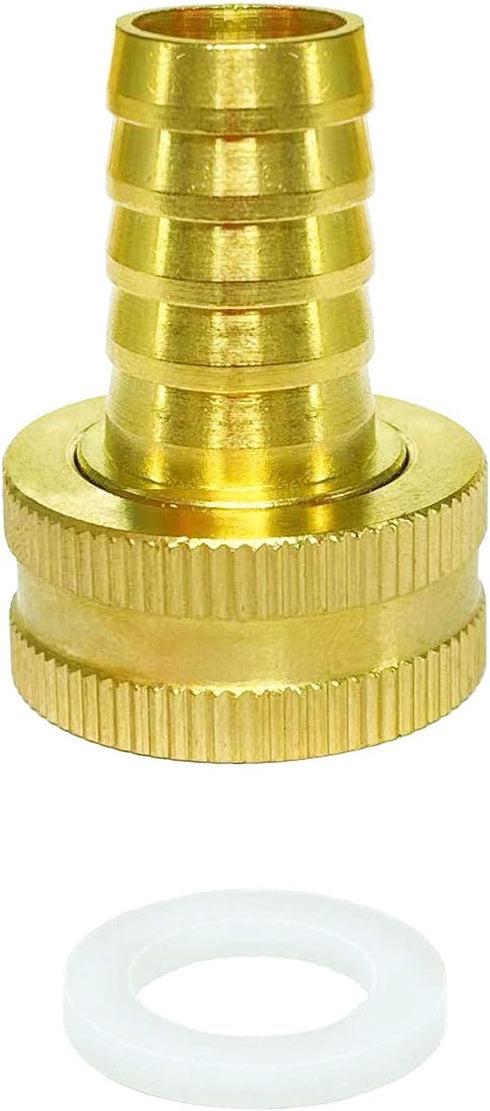 3/4'' 1/4'' 3/4" 1/4" 1 2 AOPANDA Garden hose Adapder, to ID Hose Adapter, Convert Female Hose Thread Bib to ID Tubing
