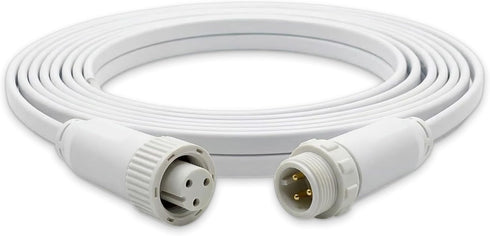 EZLightsGroup 10ft 3-Pin Extension Cable Compatible with Govee Outdoor Lights Prism (H707A H707B