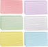 YOLCAR Colored Index Cards 3 x 5 Inch, 300 Count Ruled Index Cards,