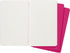 Moleskine Cahier Journal, Soft Cover, Large (5" x 8.25"), Plain/Blank, Kinetic Pink, 80 Pages (Set of 3)