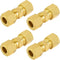 MuHize Compression Union Fittings, Upgraded 5/16" Compression Tube Fitting for Leakproof Connection, Pack of 4