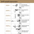 15 26 Inch SUS304 BESy Adjustable to Single Bath Towel Bar Rack for Bathroom Accessories Stainless Steel Towel Holder