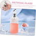 LIFKOME 1set Set Glass Mouthwash Dispenser Bathroom Decor Boys and Girls Mouthwash Hotel Supplies